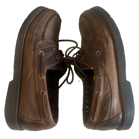 Timberland  2-Eye Boat Shoes Mens 11M Brown Leather Lace-Up Classic 71054 main image 5